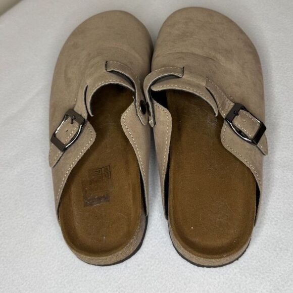 Ecetana Women’s Suede Clogs & Mules – Size 7 - Picture 3 of 5